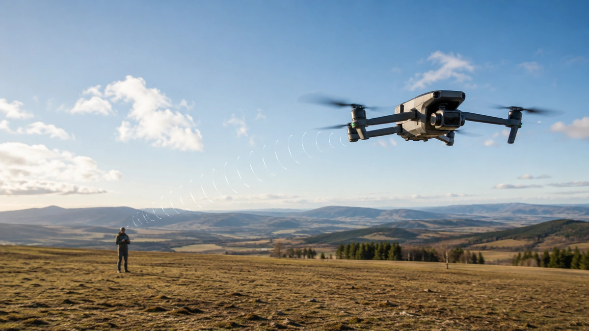 Jak daleko dokáže letět dron? Dosah, limity a co ovlivňuje spojení