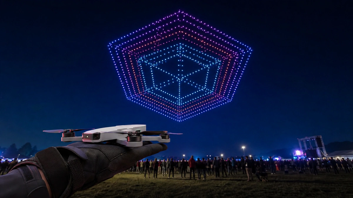 EMO Mini: 249gramový dron pro profesionální světelné show