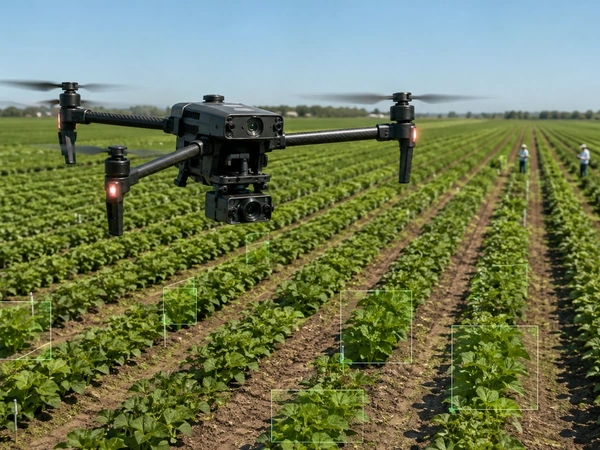 Dron už nemá jen sbírat data. Má jim rozumět rovnou za letu