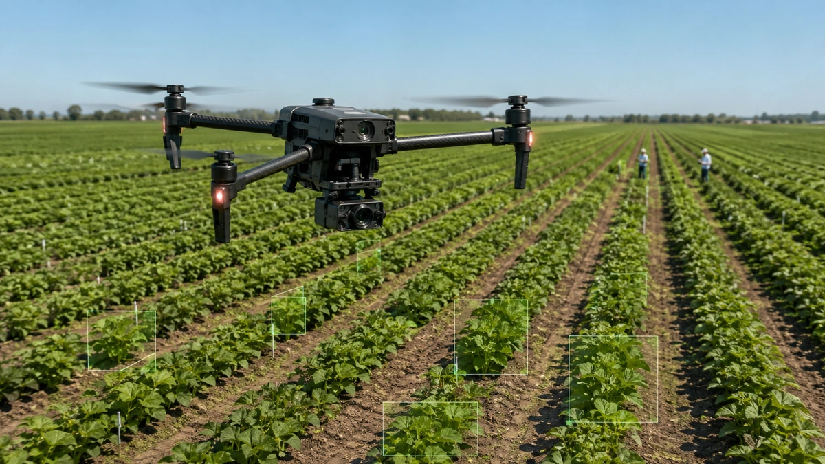 Dron už nemá jen sbírat data. Má jim rozumět rovnou za letu